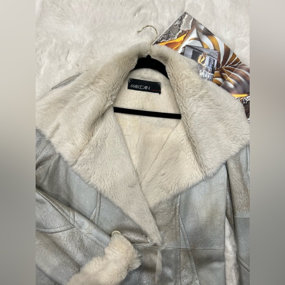 Fur and leather jacket Marc cain - Picture 6 of 13